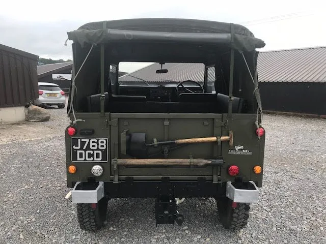 Land Rover ® 90 *Ex-Royal Marines Winterised Ragtop* (DCD)
