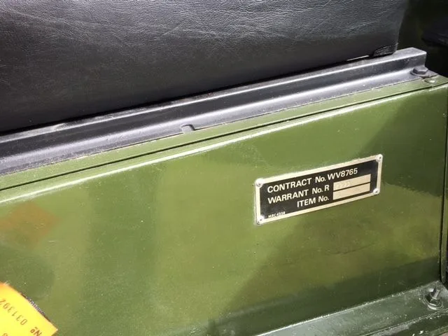 Land Rover® Series 3 *Galvanised Chassis & Bulkhead (BWY)