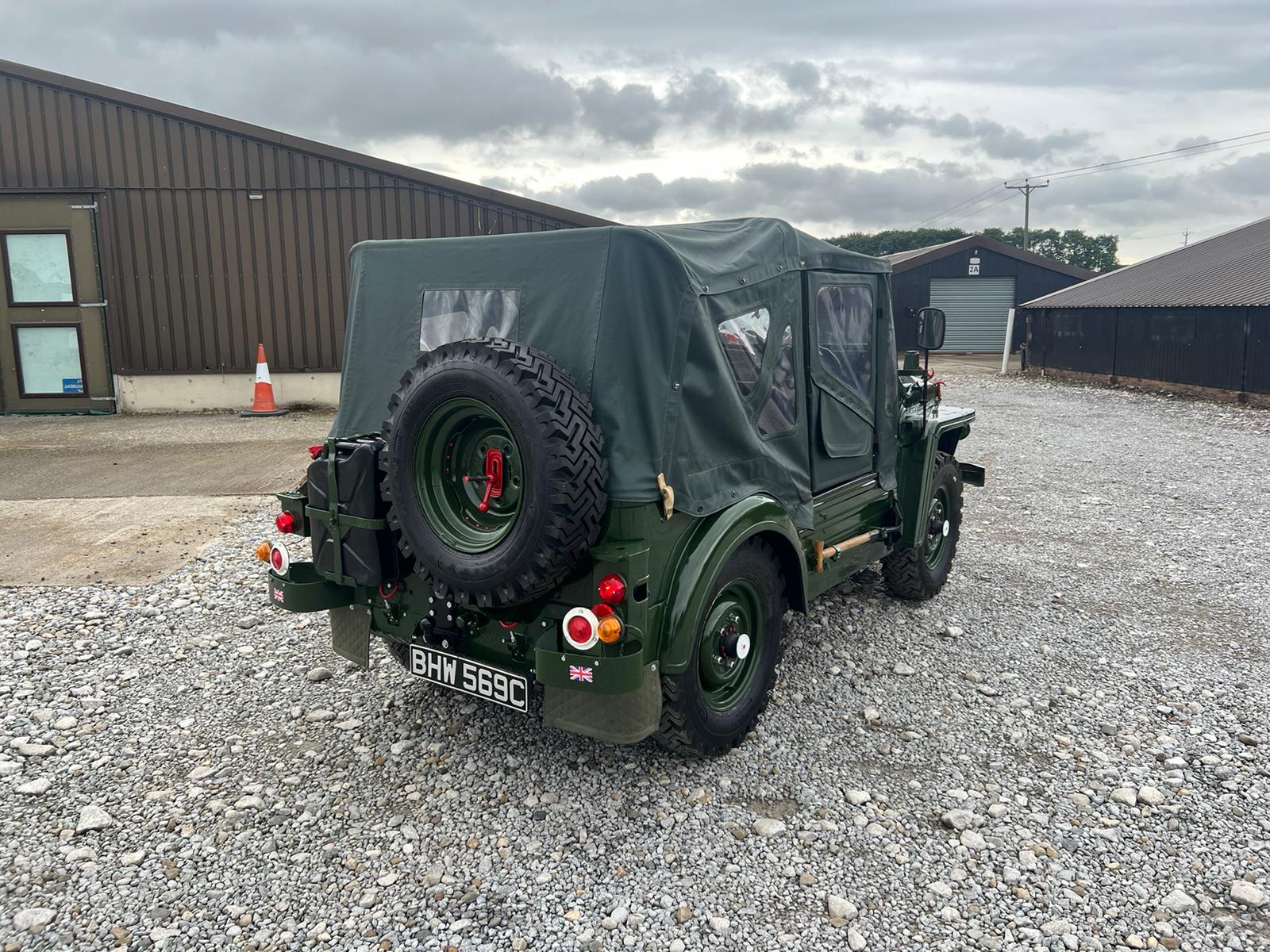 Austin Champ in Military Green (1952) For Sale