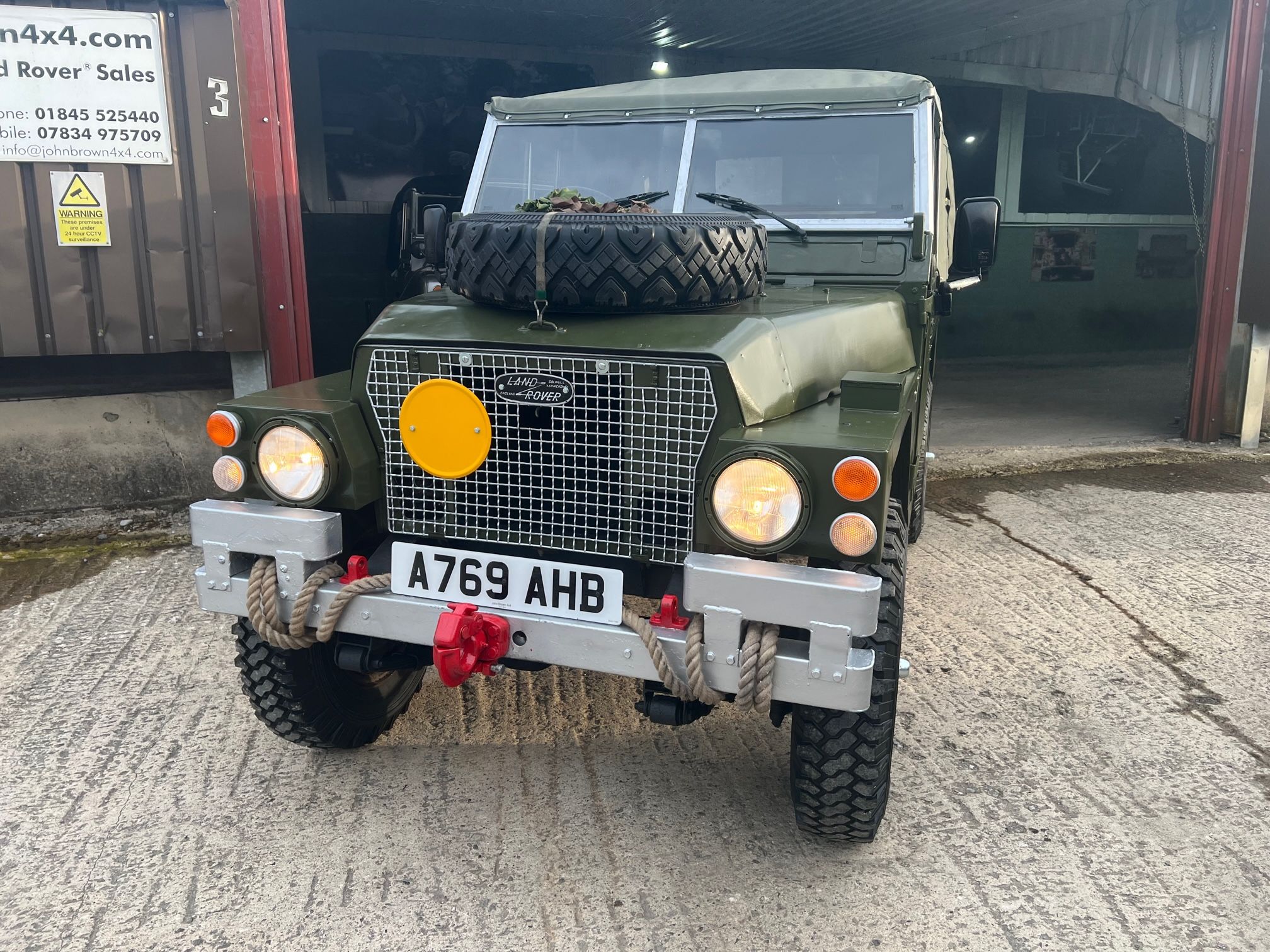 Land Rover® Lightweight *Arctic Heater* (AHB) - John Brown 4x4 Ltd